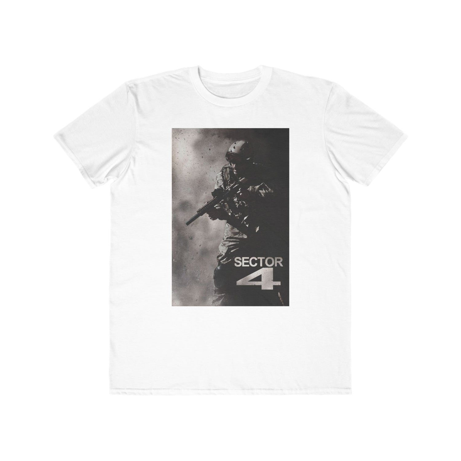 Sector 4 Graphic Tee - Men's Lightweight Fashion Shirt for Casual Wear